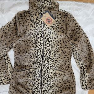 Go CoCo 100% Vegan Fur Jacket M